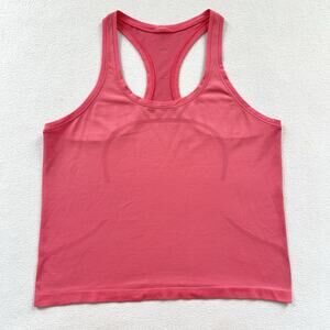 Lululemon Guava Pink Swiftly Tech Racerback Tank Top 2.0 Race Length Slim Fit 12